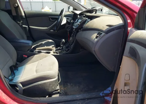 2014 Hyundai Elantra Se from USA, damaged, VIN 5NPDH4AE5EH491025